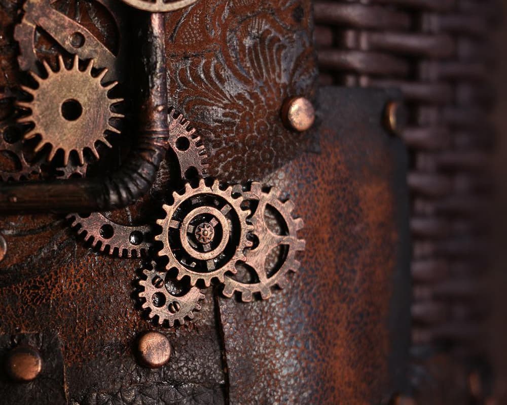 Steampunk in the interior of the house with their own hands